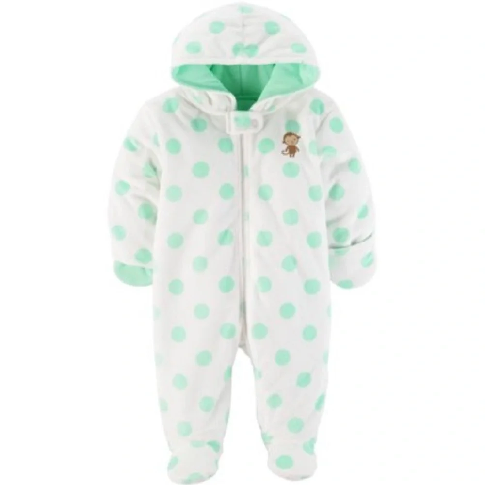 NWT Carter’s Child of Mine Velboa Pram | Size 0-3 mths